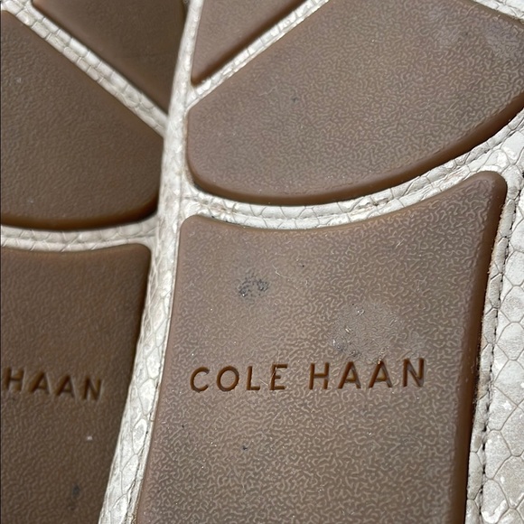 Cole Haan Snakeskin Embossed Loafers Size 9.5 - Picture 9 of 11